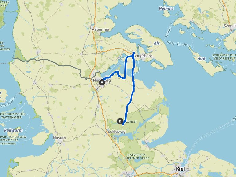 Mit der Fähre nach Sønderborg – Tagestouren um Flensburg | Fahrradtour | Komoot